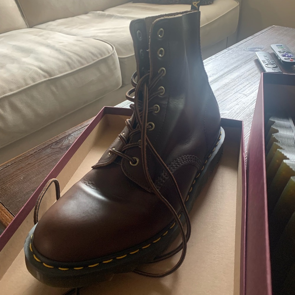Dr. Martens 1460 Pascal RP Dark Brown Boots